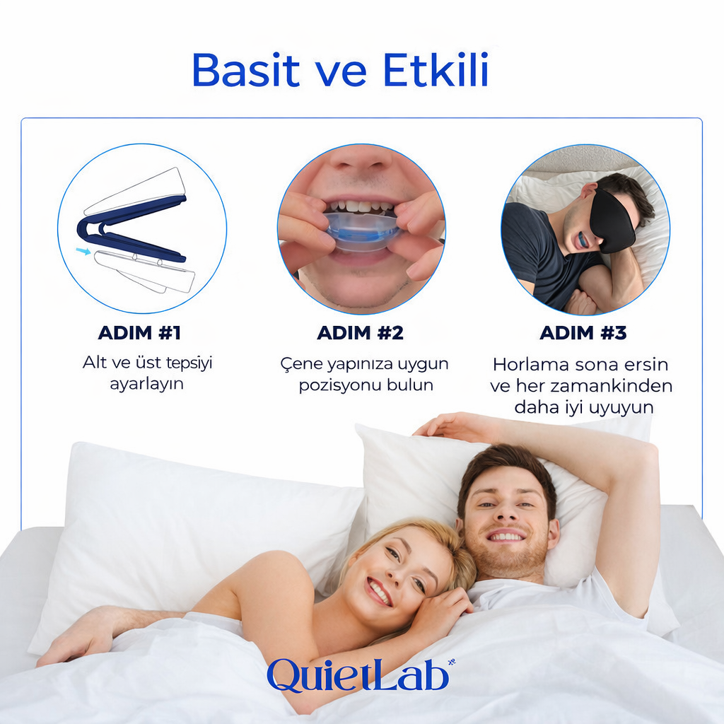 QuietLab® Horlama Önleyici Ağızlık